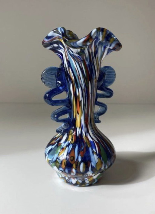 Vase Murano Clichy Vintage