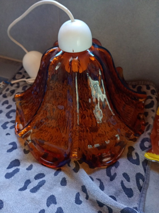 Image 1 of Lustre florale vintage 