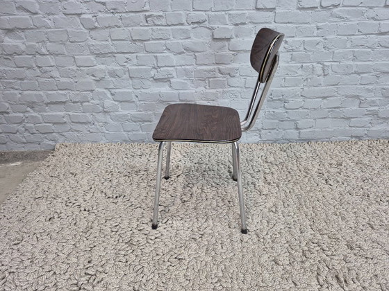 Set di 2 sedie da cucina vintage Brabantia, Formica a scacchi, Paesi Bassi, anni '60 – Sedie da pranzo (photo 5 of 10)