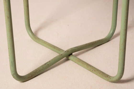 Image 1 of Vintage Pastel Bauhaus Side Table, 1930s