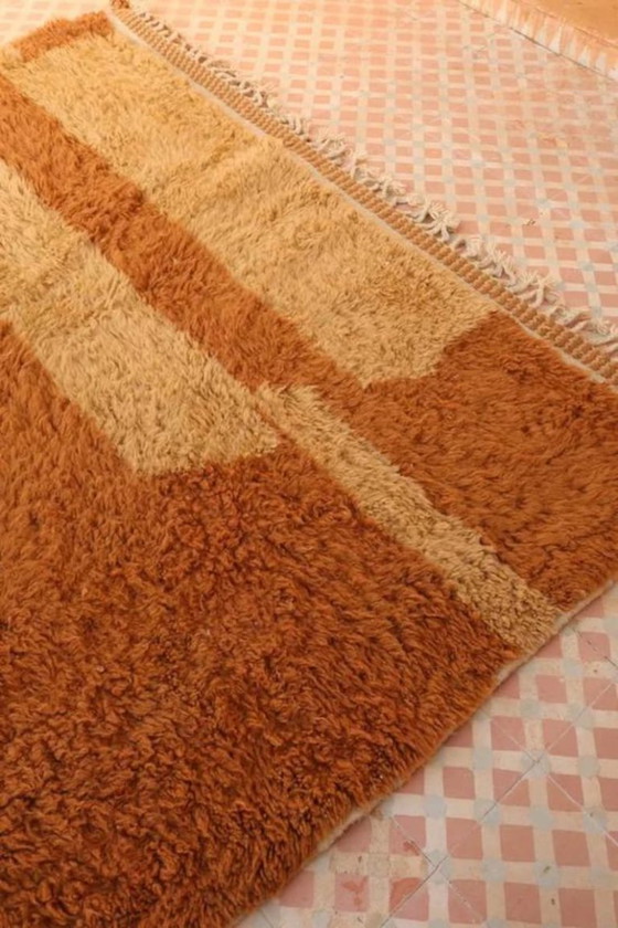 Image 1 of Tapis marocain en laine naturelle 250cmx150cm