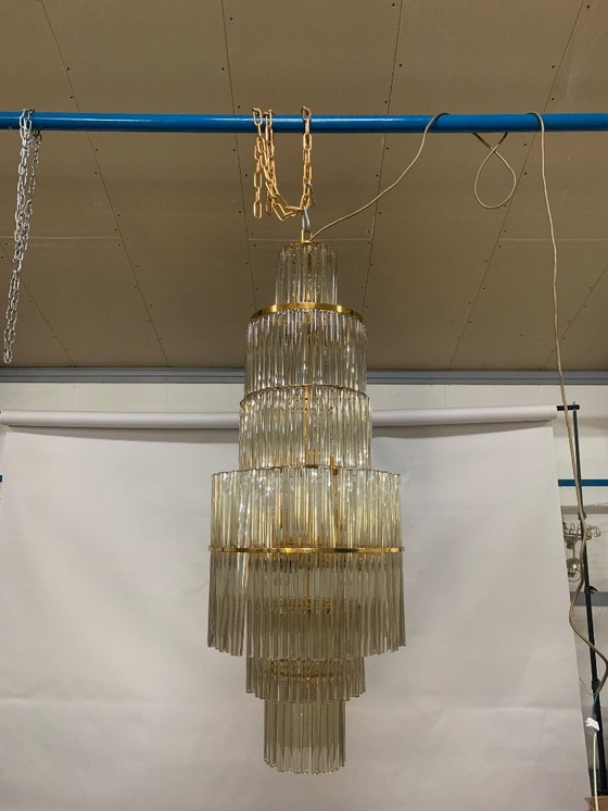 Image 1 of Grande lampadario Palwa 1970