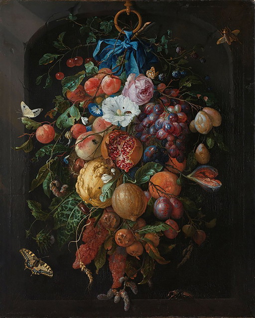 Jan Davidsz De Heem---Festoen Met Vruchten