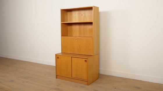 Image 1 of Armoire murale vintage | Bibliothèque | Chêne |