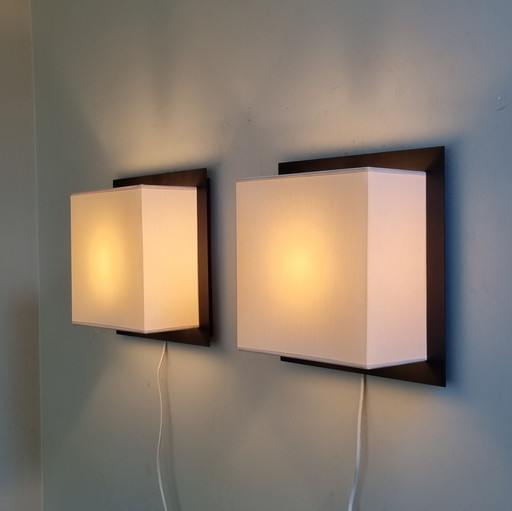 Pair High Quality Belgian Design Lamps