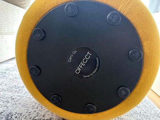 Image 1 of Sgabello da trasporto OFFECCT – Design Matthias Stenberg – Giallo