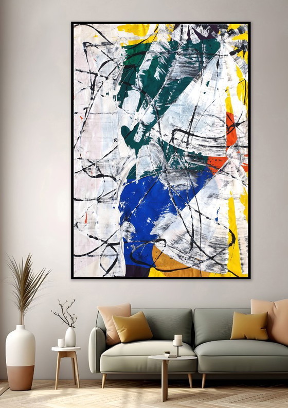 Image 1 of Jürgen Angeler - Mountain Forest - 200 x 140 cm