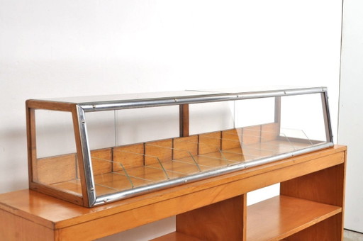 Antike Laden-Vitrine / Bäcker-Vitrine von Minks, 1920er Jahre