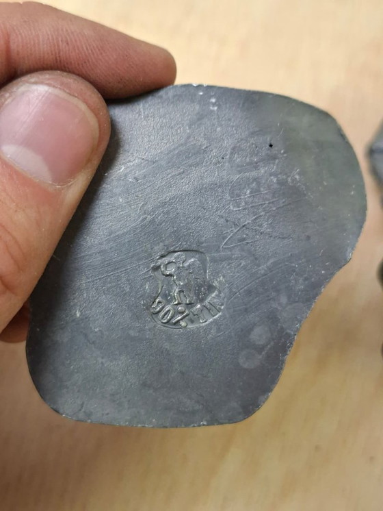 Image 1 of 9x figurine in peltro artigianali - Daalderop & Meeuws