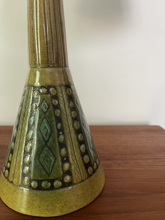 Image 1 of Vintage Scandinavian ceramic lamp, Sweden, 1960s