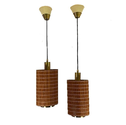 Spaanse hanglampen van Estiluz, 1970, Set van 2