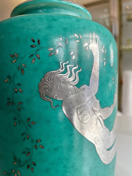 Wilhelm Kåge Argenta Gustavsberg Keramik Vase