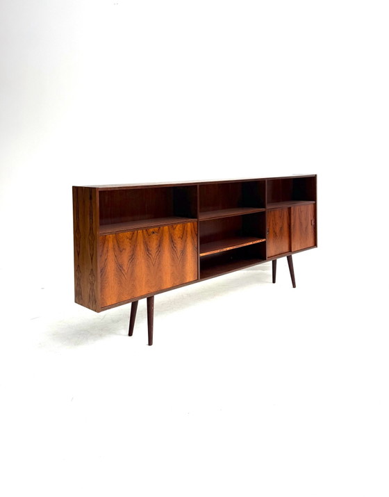 Libreria XL danese vintage, Brouer Møbelfabrik ‘60 – Credenze, Legno, Metallo (photo 2 of 11)
