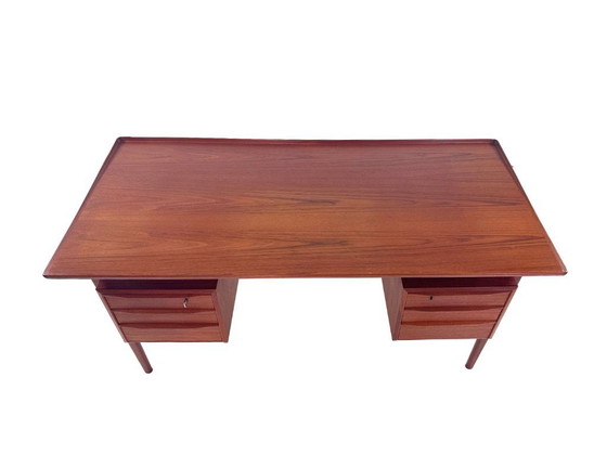 Image 1 of Vintage Danish Freestanding Desk by Peter Løvig Nielsen