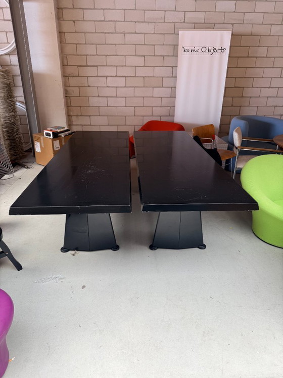 Image 1 of Vitra Trapeze table by Jean Prouvé (2x)