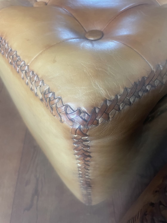 Image 1 of Casa Padrino luxe krukset van echt leer bruin Uitstekend vakmanschap uit de luxe collectie van Casa Padrino