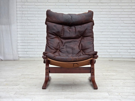 Image 1 of 1970s, Norwegian design by Ingmar Relling, lounge chair, model "Siesta".
