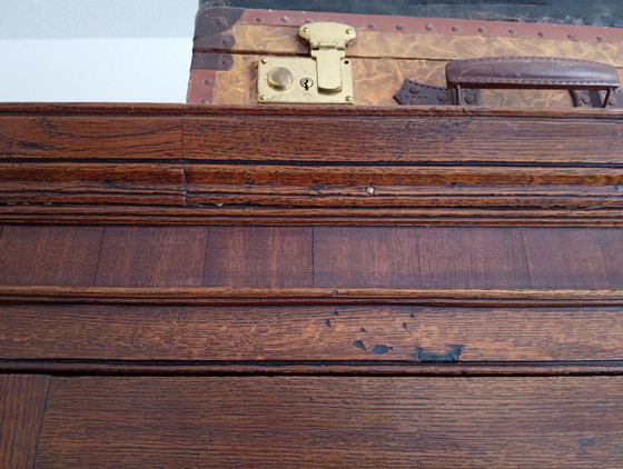 Armoire ancienne en chêne – Meubles de rangement, Wood, Brass (photo 8 of 20)