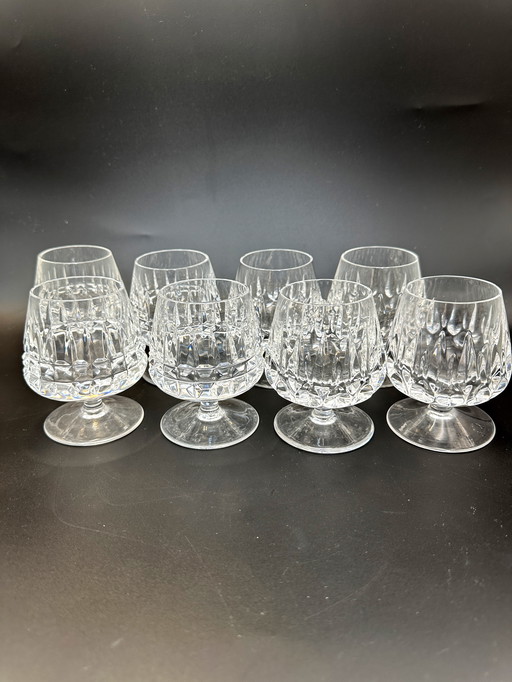 8 x Nachtmann sherry glasses Astra
