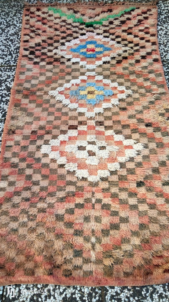 Image 1 of Handgeknoopt Berber kleed wol 180x91cm