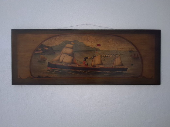 Image 1 of Décoration murale maritime / Peinture de navire à bord