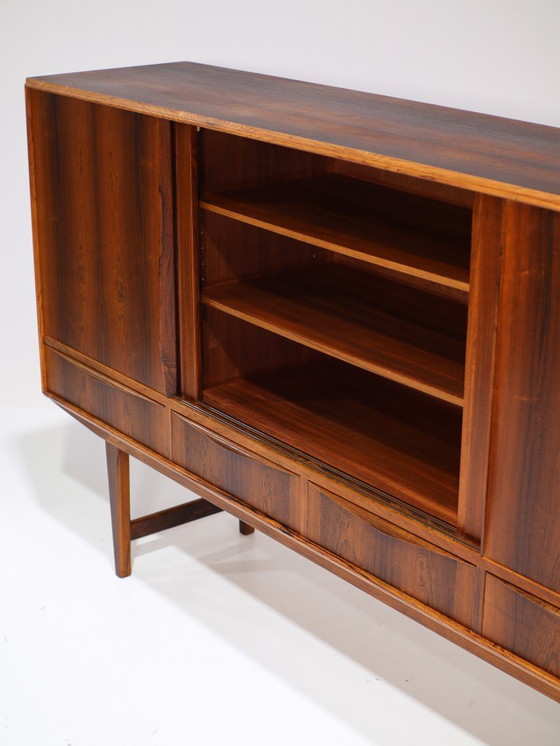 Image 1 of Credenza alta con barra in palissandro di E.W. Bach, danese, vintage anni '60