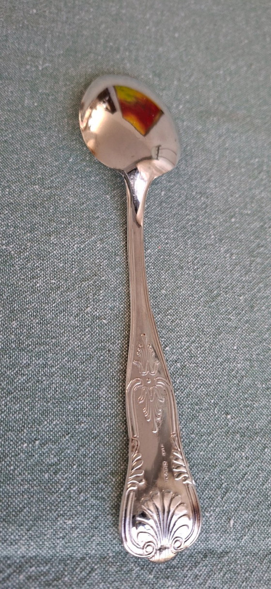 Image 1 of Luxe verzilverd bestek, Kings Pattern, Fleuron, Christofle