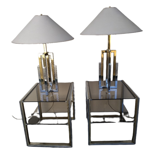 2 lampade di design Regency