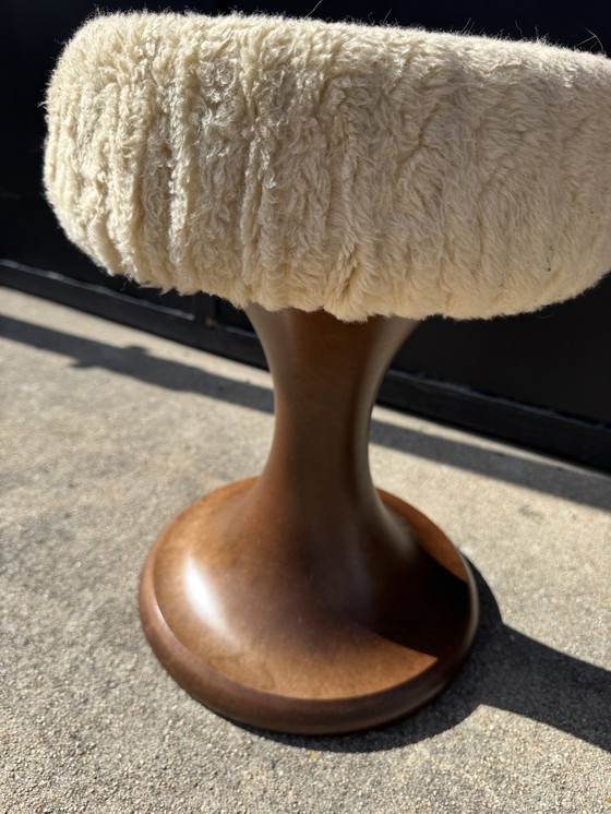 Image 1 of Brown stool, Emsa Germany, 1970s