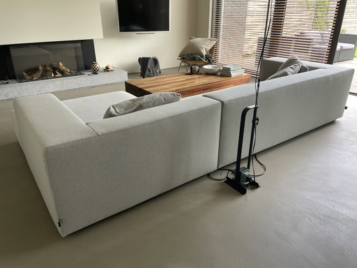 Koozo David Belgische Designbank 330cm met 3 originele kussens