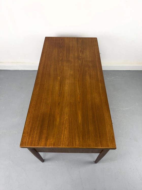 Deens Teak Bureau met Laden, jaren 60 – Scandinavian (photo 15 of 28)