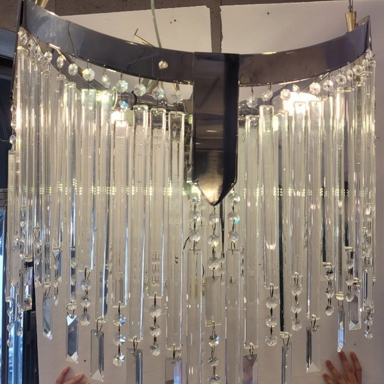 Image 1 of Kandelaber / Kronleuchterkristalle, Hollywood Regency, 90er Jahre - Italien