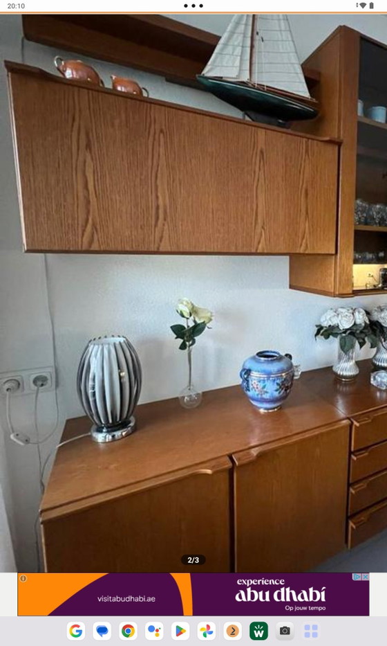 Image 1 of Beautiful vintage Danish wall unit