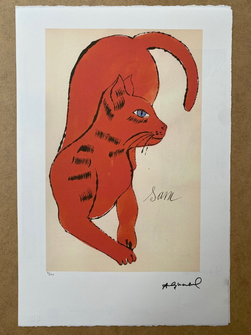 Nach Andy Warhol, Sam, 1980er Jahre, Lithografie – lithos zeefdrukken, Paper