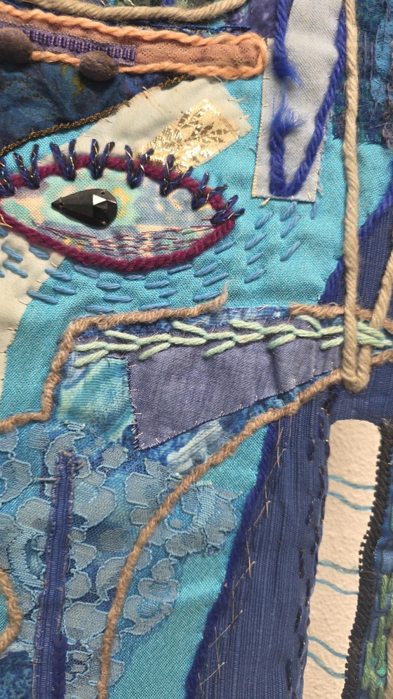 Image 1 of Maud Muller Massis (1924-) | 'Africa' | Unique Textile Artwork / Fiber Art Wall Object