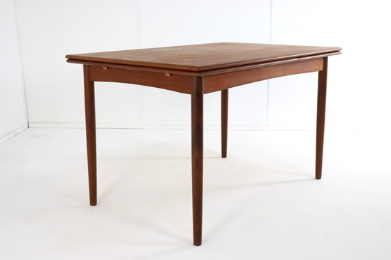 Image 1 of Danish Extendable Rectangular Dining Table 'Nymark' Vintage