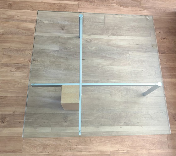 Mesa de centro KW1, Metaform Hank Kwint – Mesas de centro, Glass, Metal (photo 2 of 7)