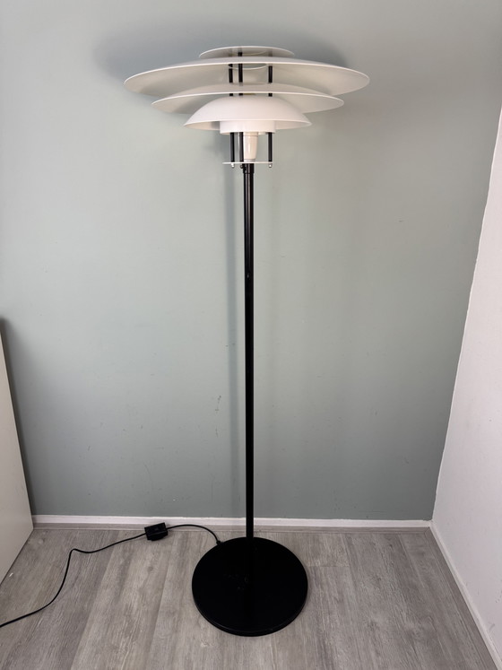 Lampada da terra danese vintage Jørgen Buchwald - Laterna Danica – Lampade da terra, Metal (photo 12 of 15)