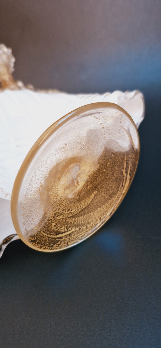 Image 1 of 60'S Murano Glass Set Of Tree Candle Holders Sculptures 