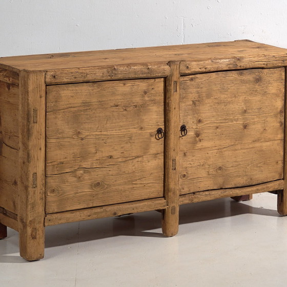 Antikes Sideboard im primitiven Stil (ca. 1900) #2 (photo 4 of 40)
