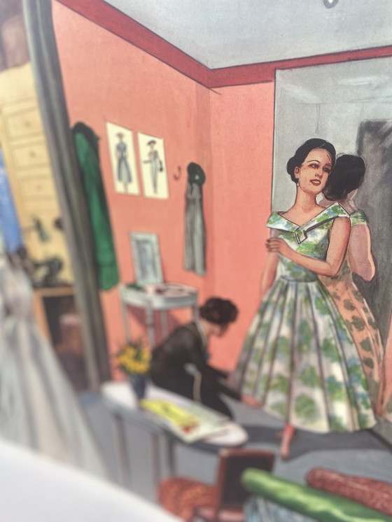 Image 1 of Manifesto scolastico Rossignol Elocution CE3 “Laboratorio di cucito”