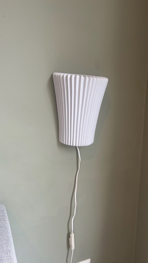 IKEA Wandlamp vintage plissé 1980 