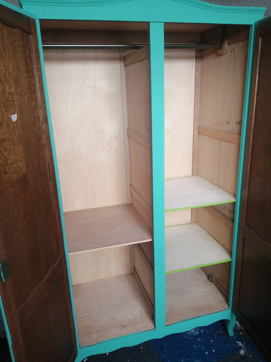 Image 1 of Kledingkast Vintage applegreen