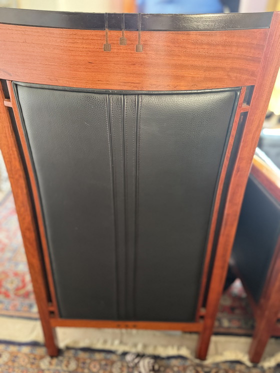 Image 1 of Hermosos asientos Art Deco del diseñador Art Deco Schuitema