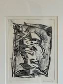 Lucebert (etching 10/10), signed by the artist, 1992