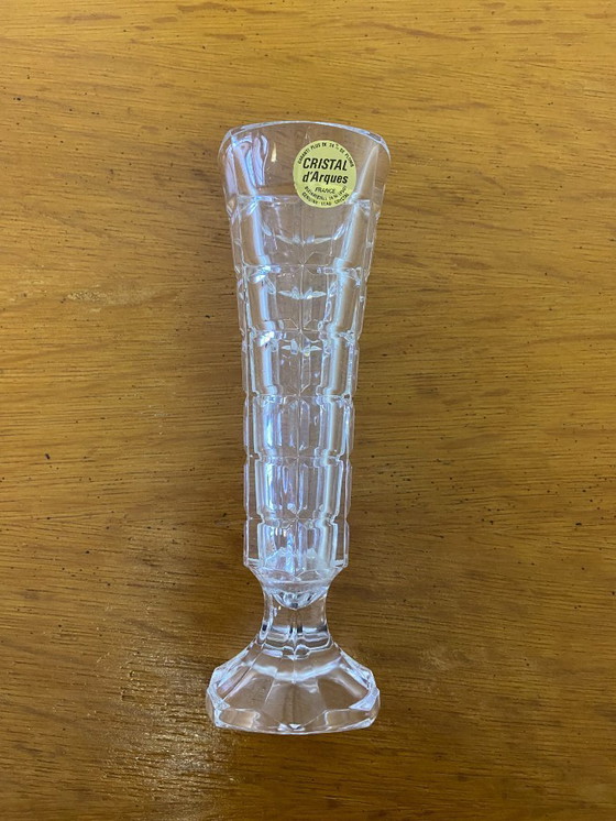Image 1 of Arques crystal vase with its original box