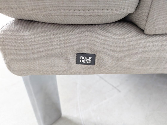 Image 1 of Original Rolf Benz Sento Sofa Design Couch Eckcouch grau Stoff
