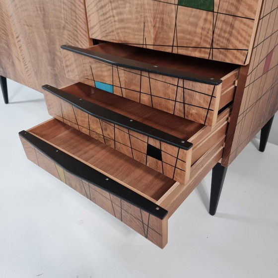 Image 1 of Armadio vintage in noce, anni '70