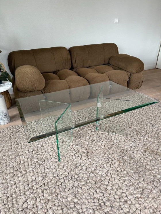 Image 1 of Tavolino da caffè in vetro Leon Rosen