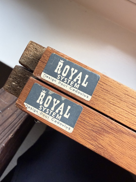 Sistema a parete originale Poul Cadovius Royal – Teak – Anni '60 – Armadi a muro, Wood, Iron (photo 12 of 12)